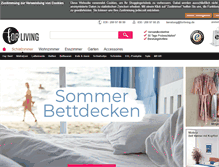 Tablet Screenshot of forliving.de